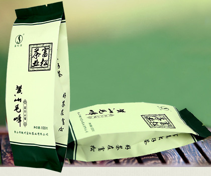 Bolsa de sello de aleta flexible para envasado de té