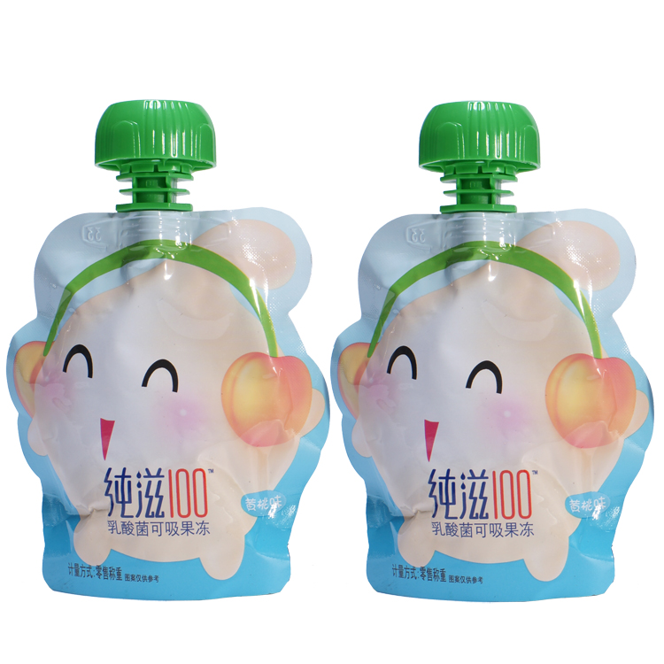 Bolsa de empaquetado de yogur Bolsas exprimibles de alimentos para bebés