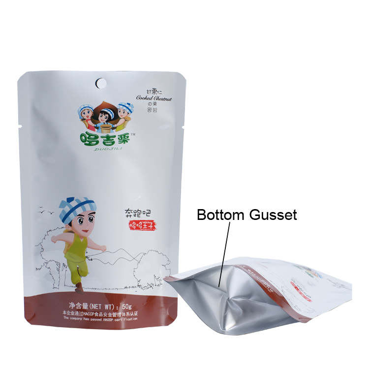 Bolsas de papel de aluminio Retoque Stand Up Bag
